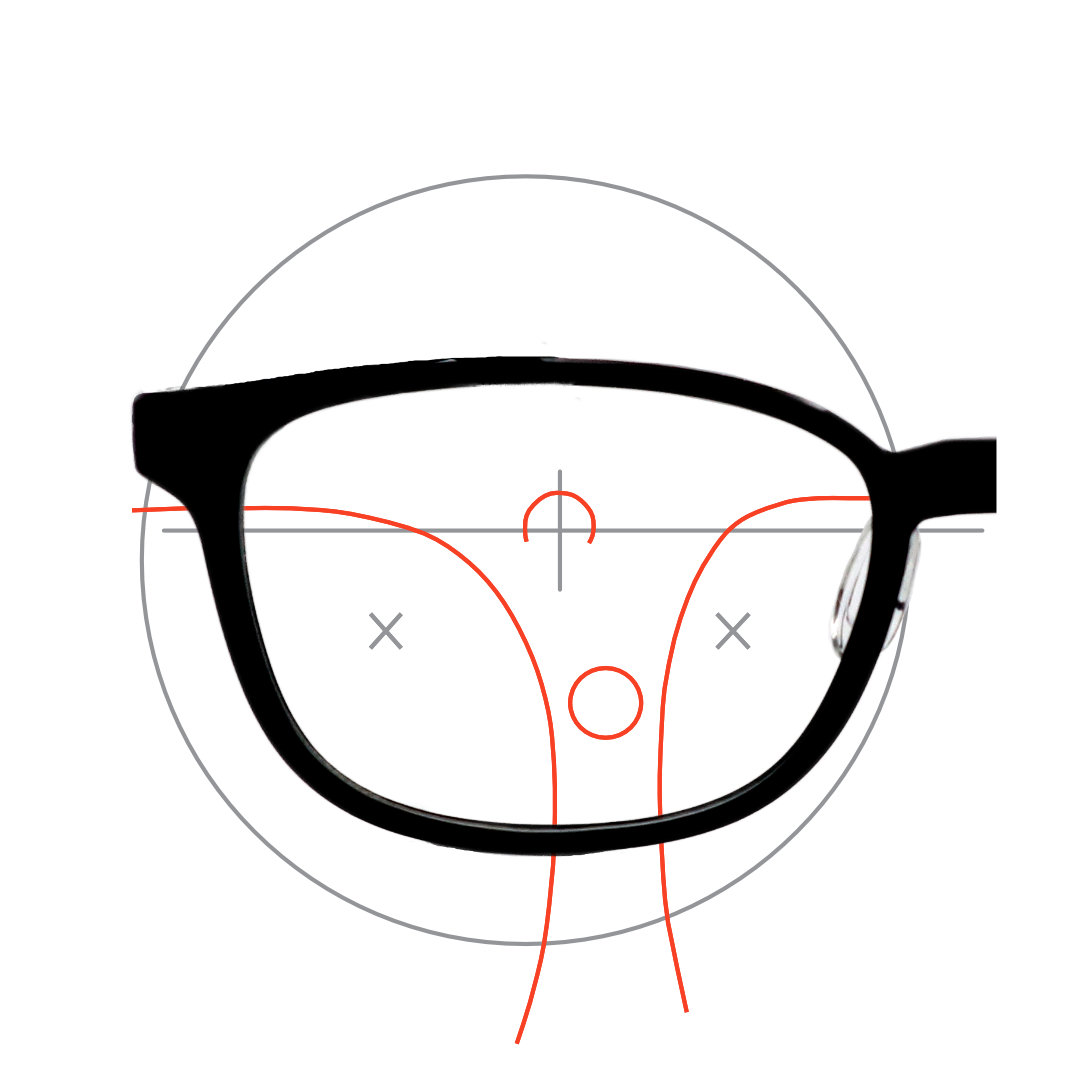 Progressive Addition Lens fit on MF3104